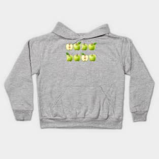 Granny Smith apple Kids Hoodie